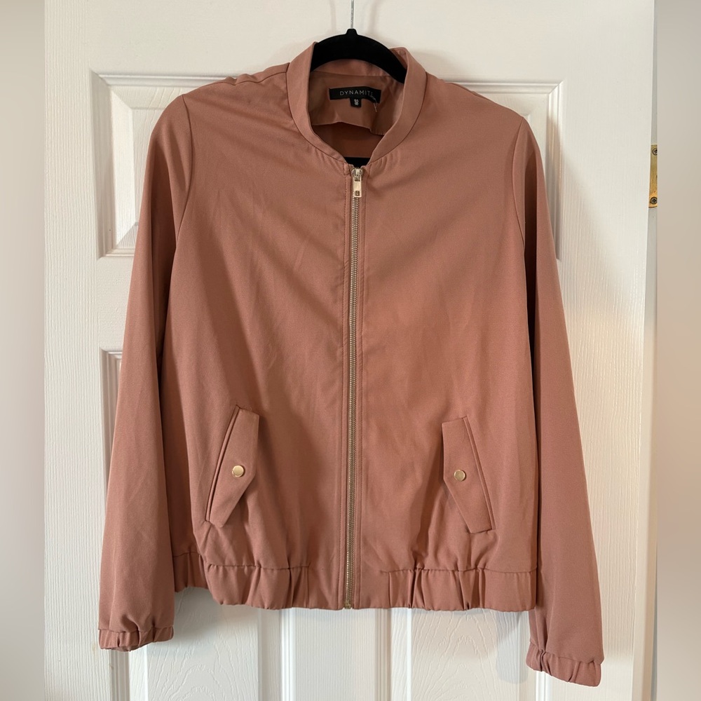 Pink Dynamite Bomber Jacket